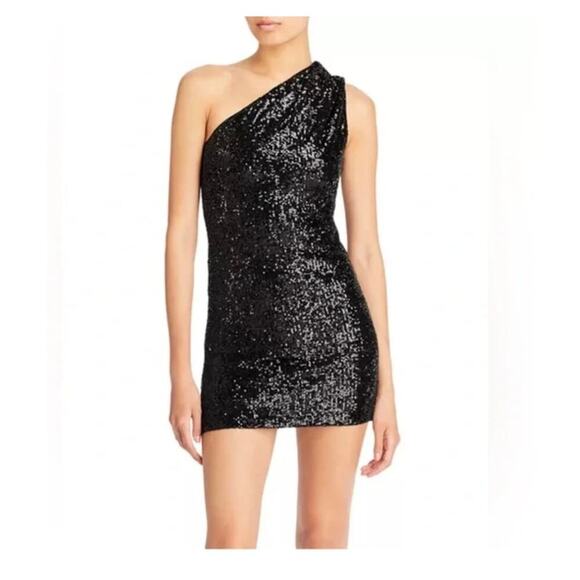 Generation Love Lucette One Shoulder Mini Sequin Dress size XS - Picture 6 of 6